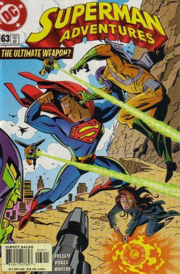 Superman Adventures #63 cover