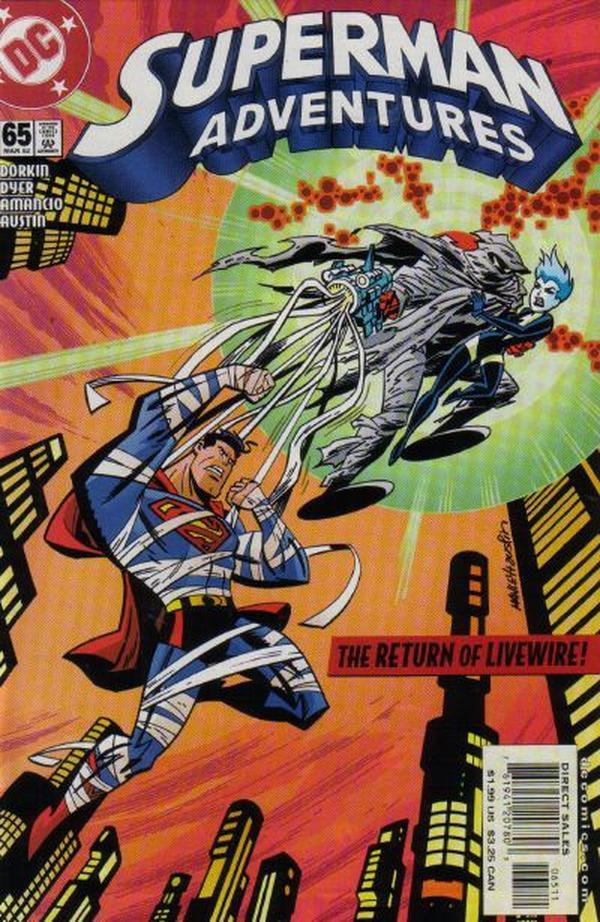 Superman Adventures #65 cover