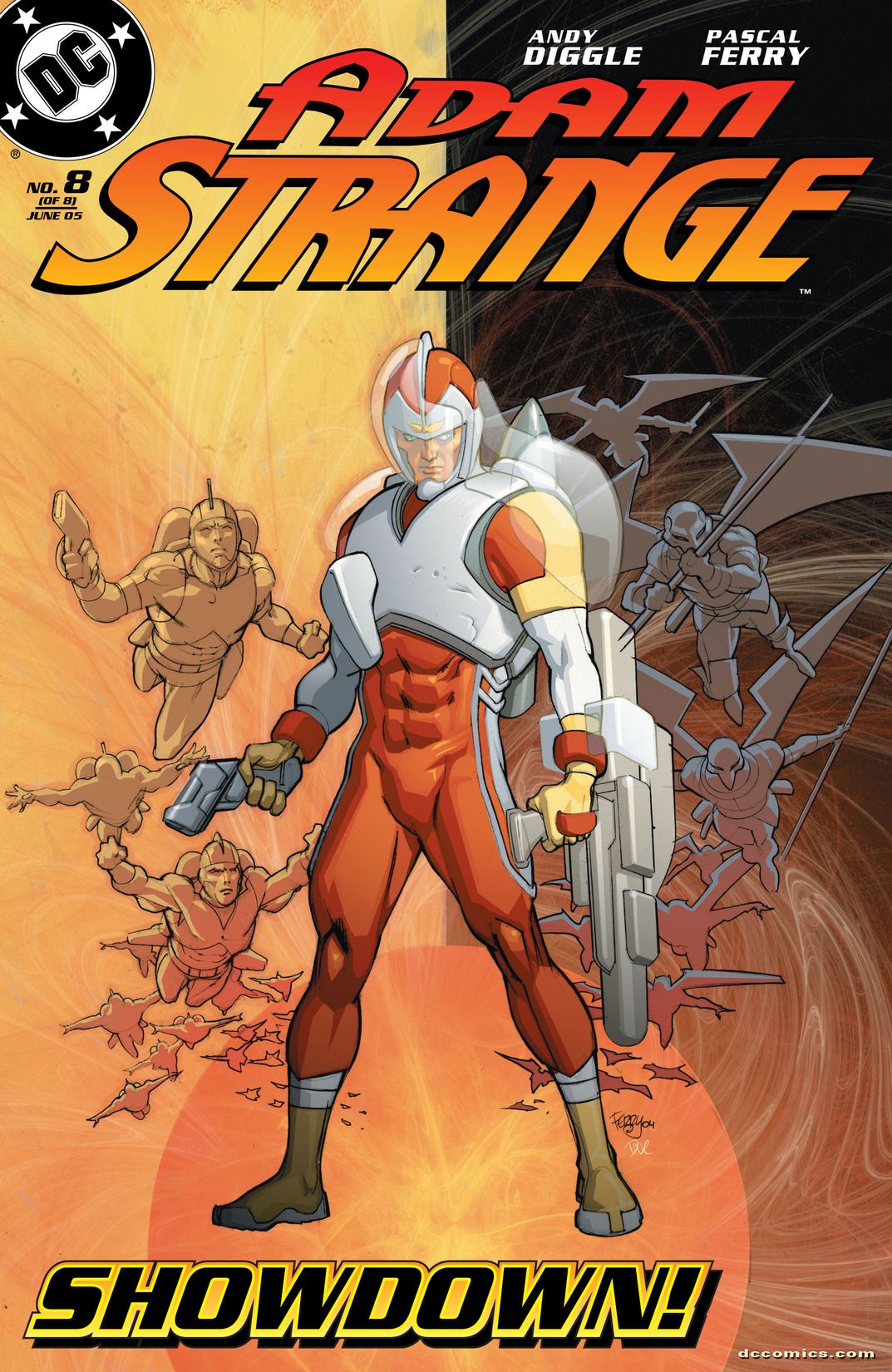 Adam Strange #8 cover