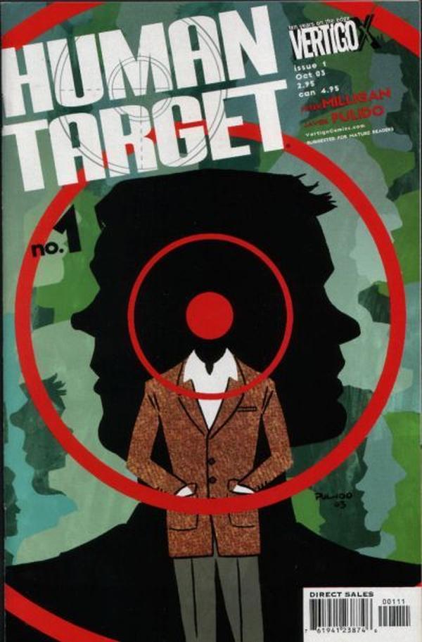 Human Target #1 cover
