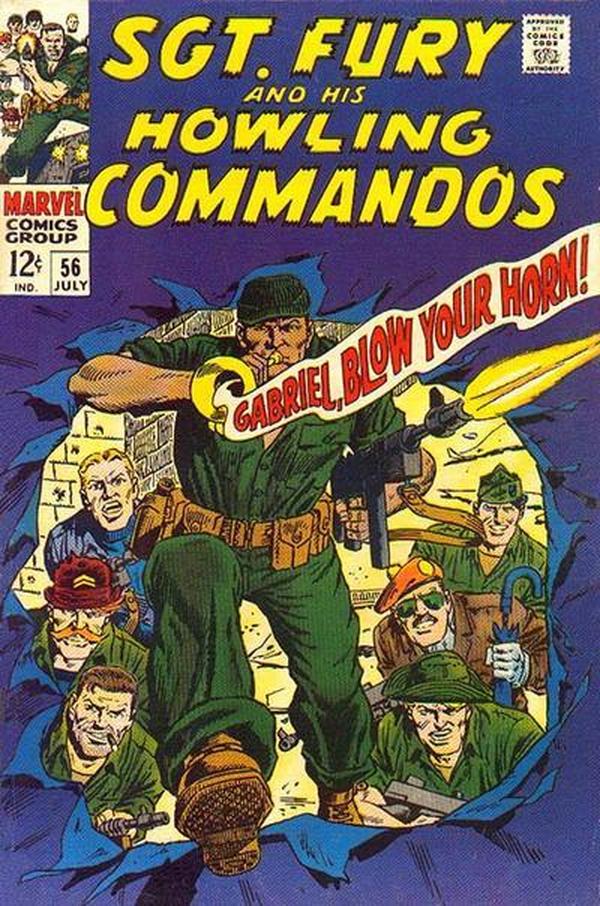 Sgt. Fury #56 cover