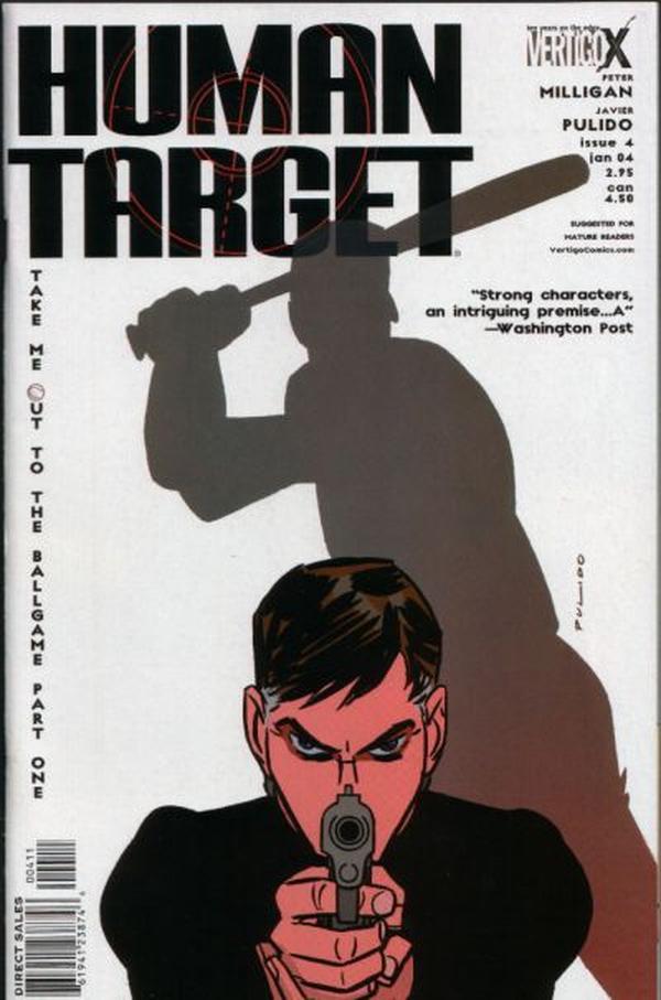 Human Target #4 cover