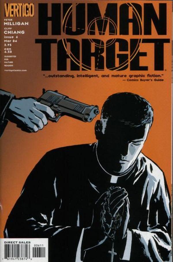 Human Target #6 cover