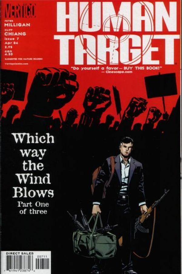 Human Target #7 cover