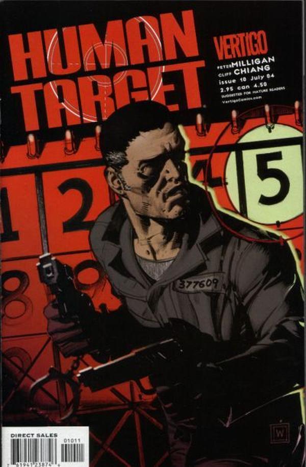 Human Target #10 cover