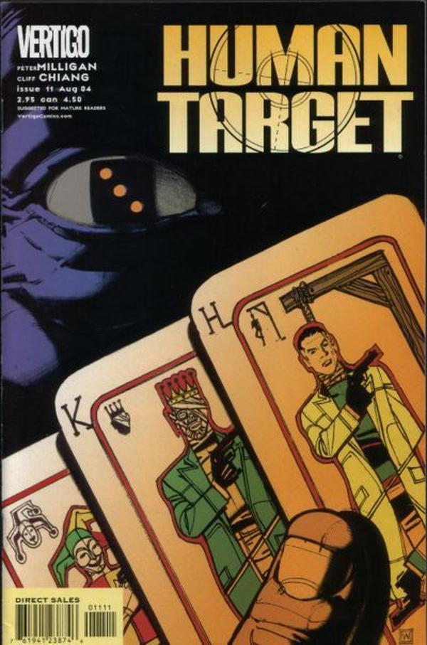 Human Target #11 cover