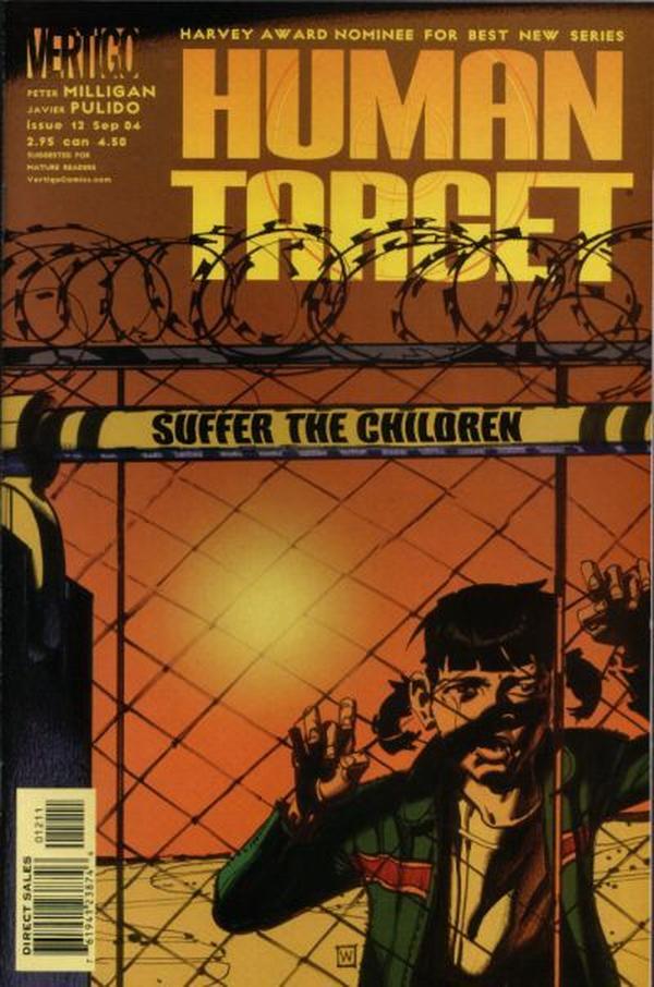 Human Target #12 cover