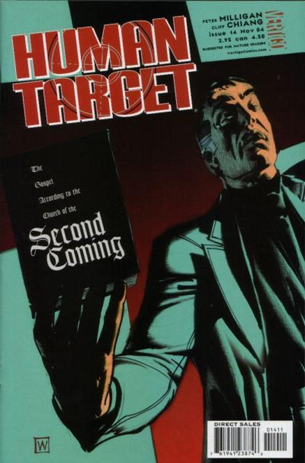 Human Target #14 cover