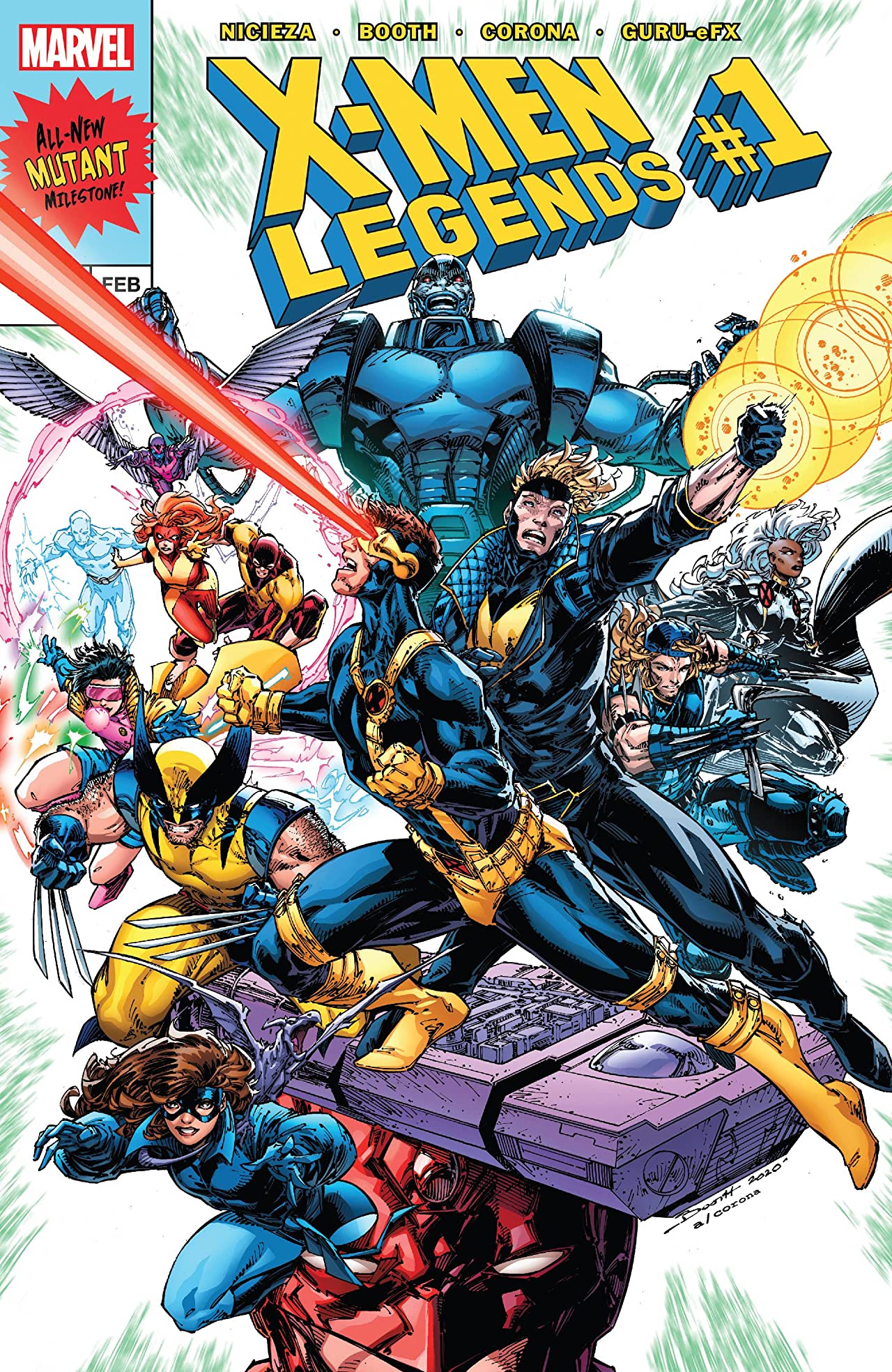 X-Men Legends #1 cover