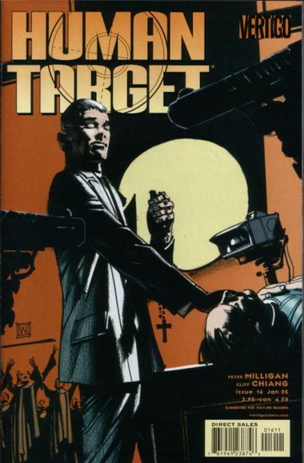 Human Target #16 cover