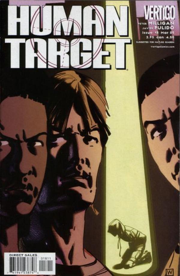Human Target #18 cover