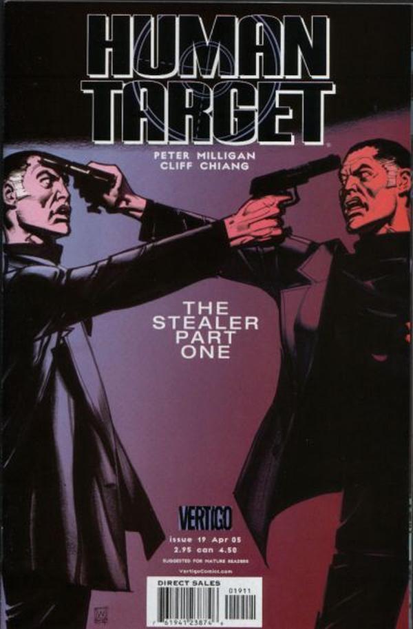 Human Target #19 cover
