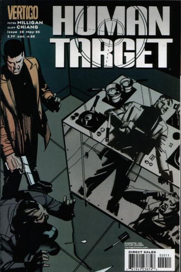 Human Target #20 cover