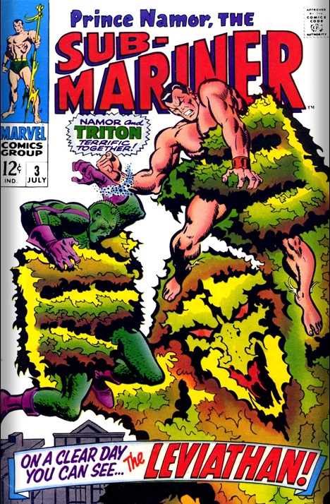 Sub-Mariner #3 cover