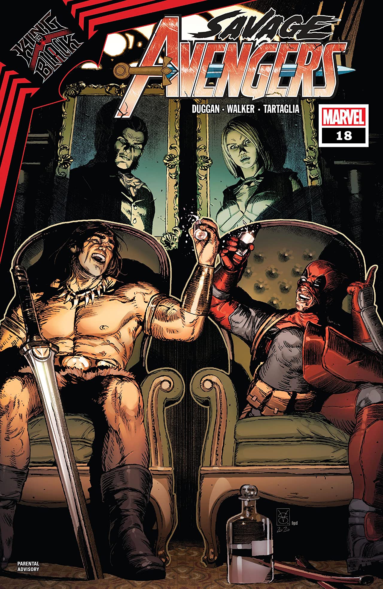 Savage Avengers #18 cover