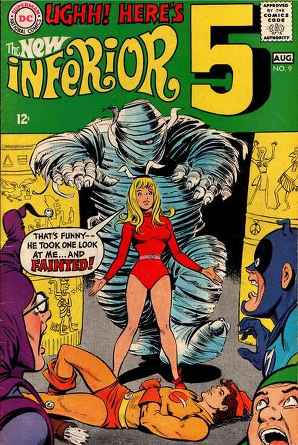 The Inferior Five #9 cover