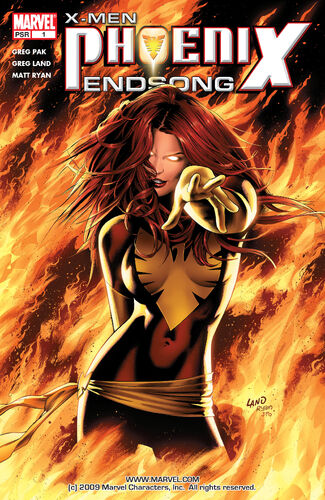 X-Men: Phoenix - Endsong #1 cover