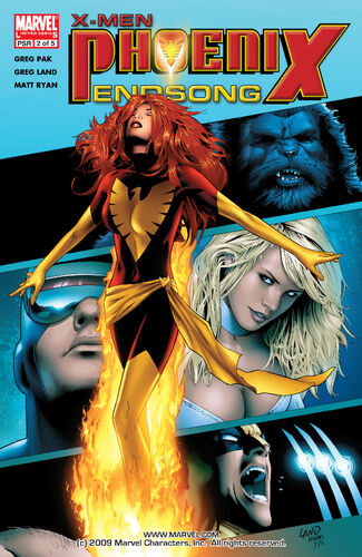 X-Men: Phoenix - Endsong #2 cover