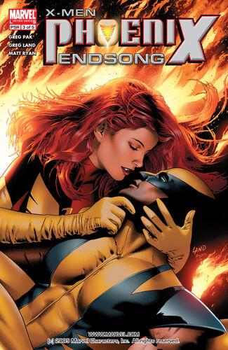 X-Men: Phoenix - Endsong #3 cover