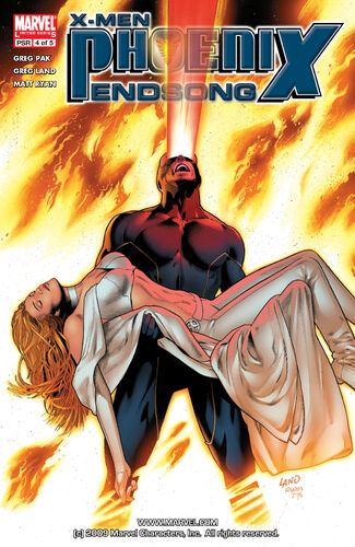 X-Men: Phoenix - Endsong #4 cover