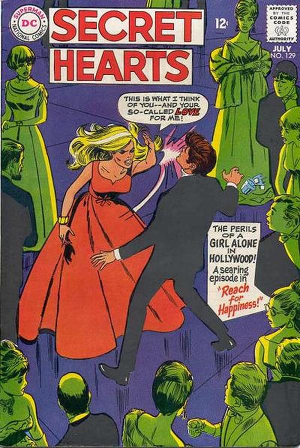 Secret Hearts #129 cover
