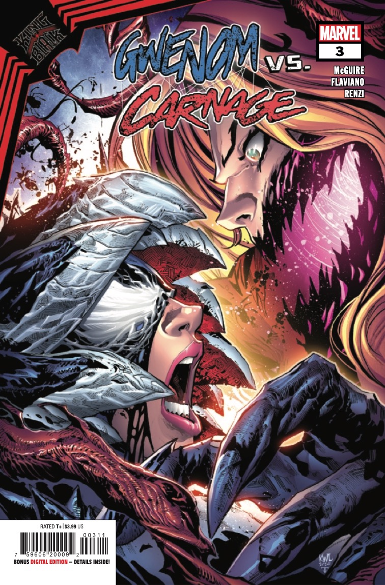 King in Black: Gwenom vs. Carnage #3 cover