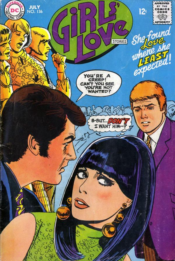 Girls' Love Stories #136 cover