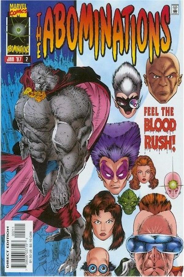 Abominations #2 cover