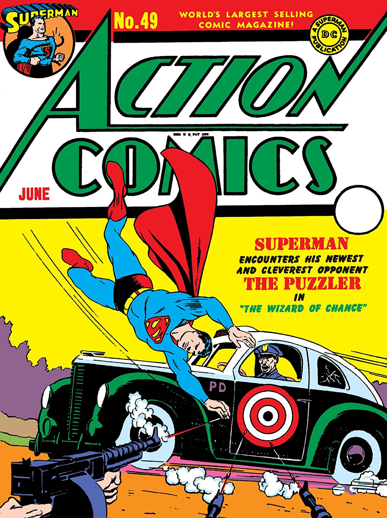 Action Comics #49 cover