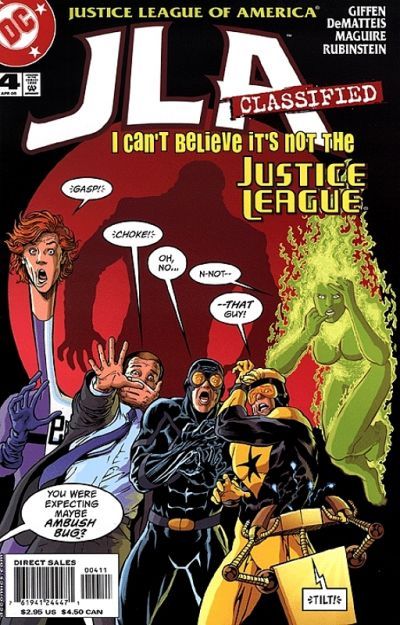 JLA: Classified #4 cover
