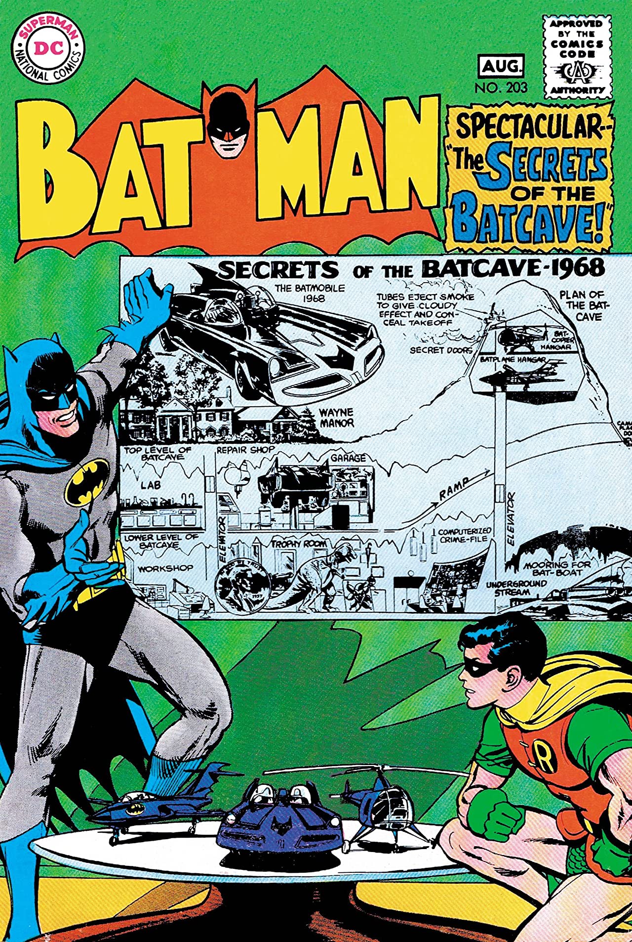 Batman #203 cover