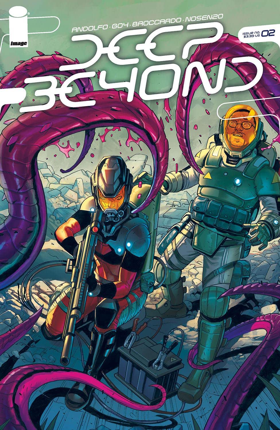 Deep Beyond #2 cover