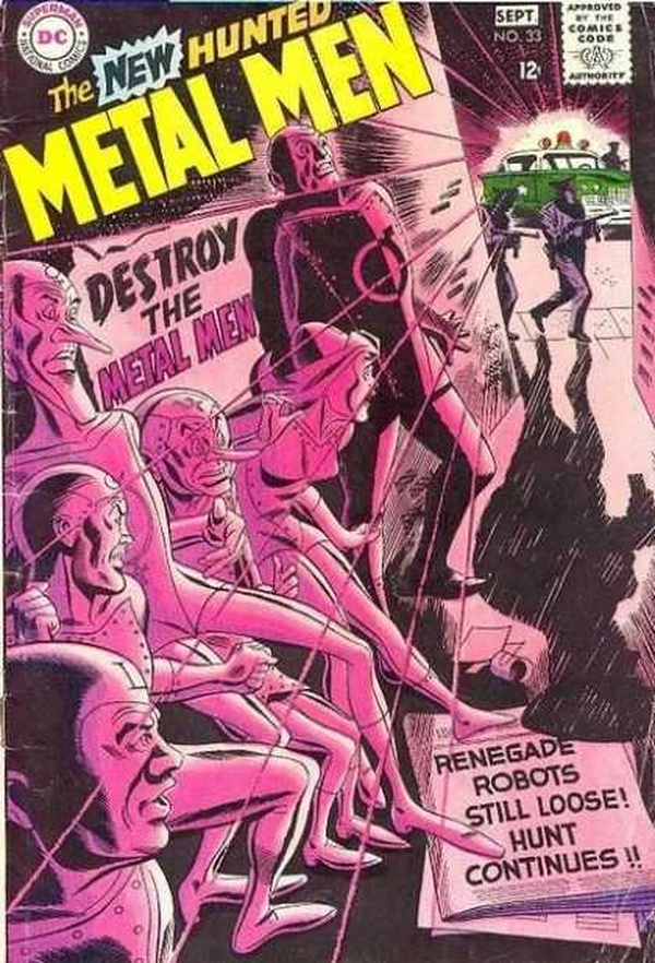 Metal Men #33 cover