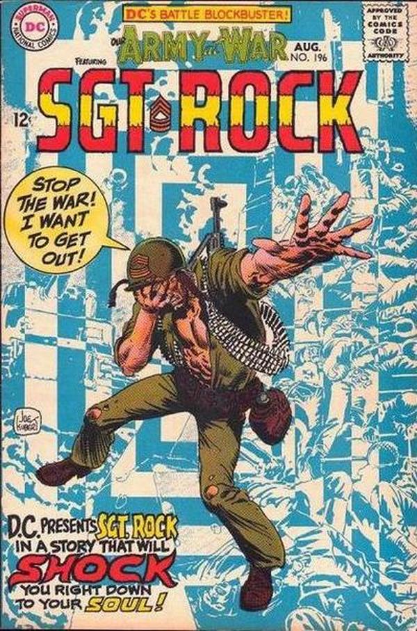 Our Army at War #196 cover