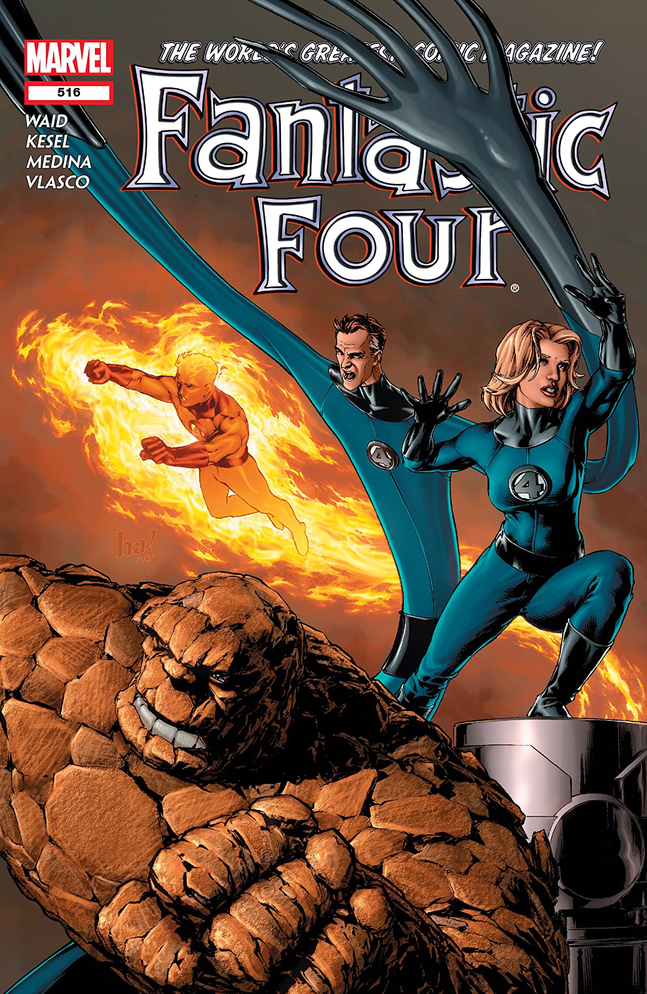 Fantastic Four #516 cover