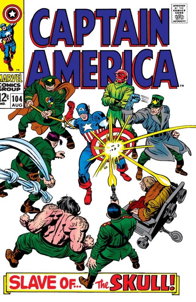 Captain America #104 cover