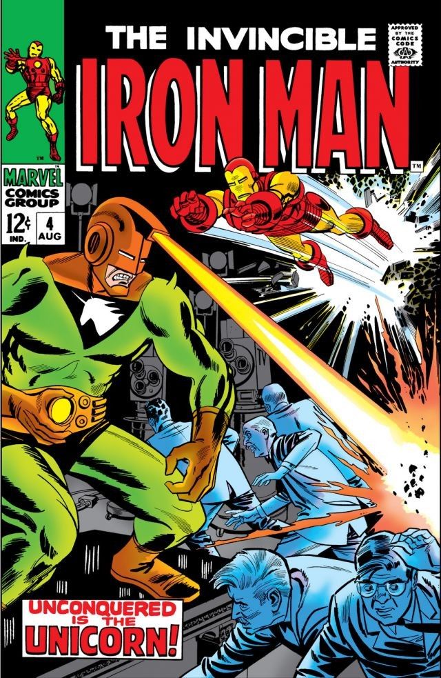 Iron Man #4 cover