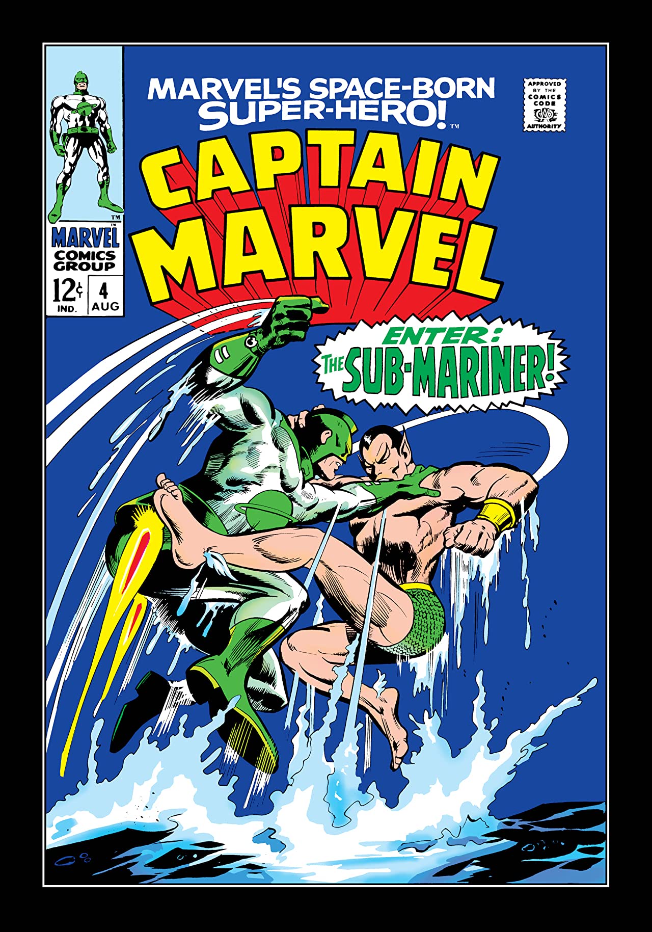 Marvel's Space-Born Superhero! Captain Marvel #4