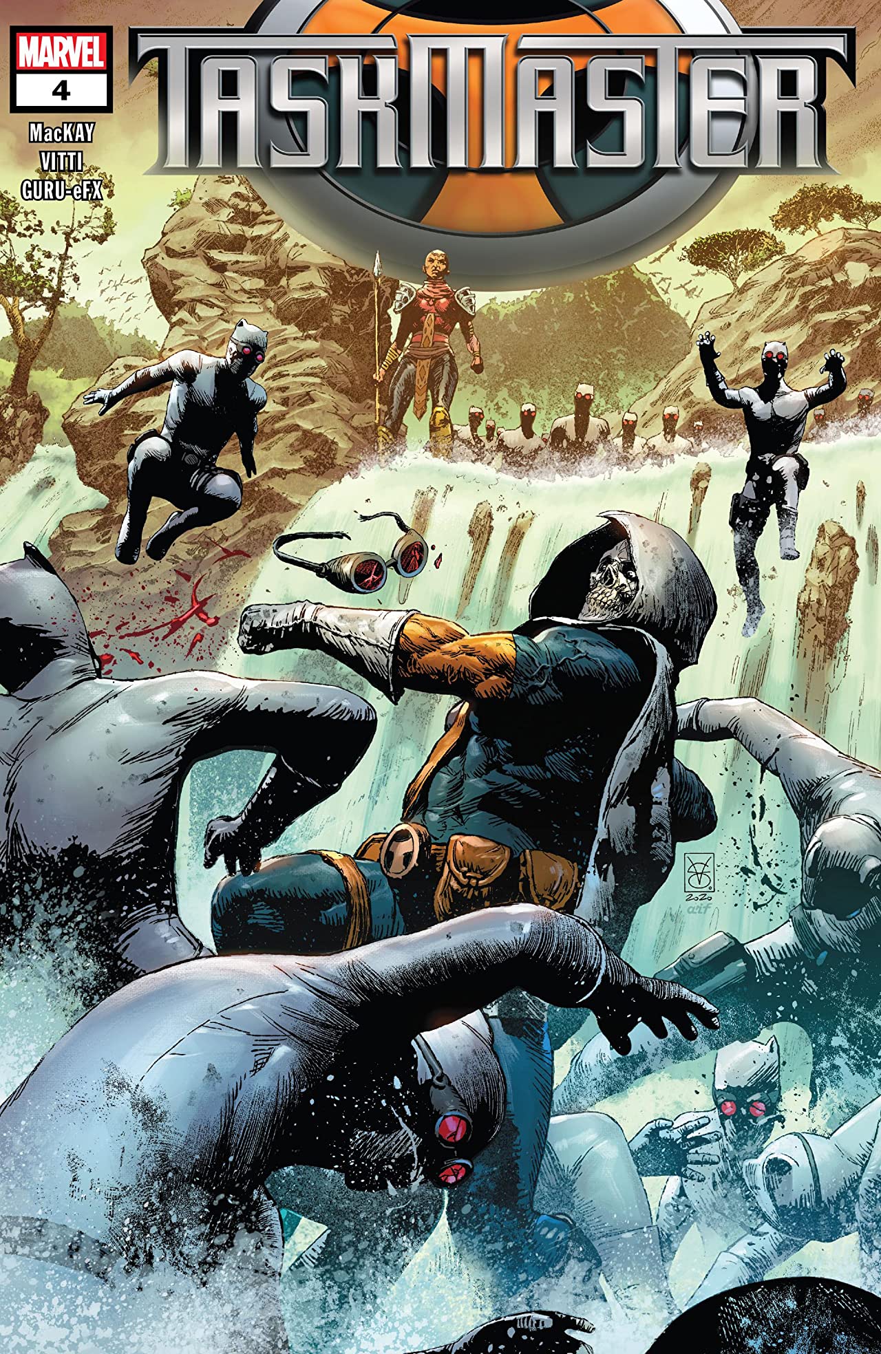 Taskmaster #4 cover
