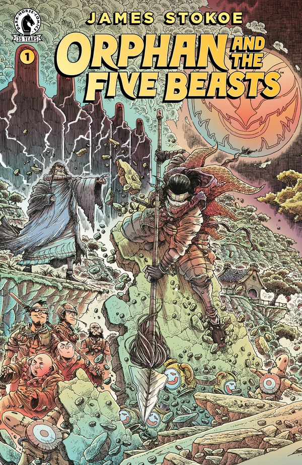 Orphan and the Five Beasts #1 cover