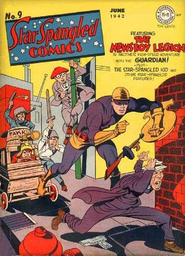 Star Spangled Comics #9 cover