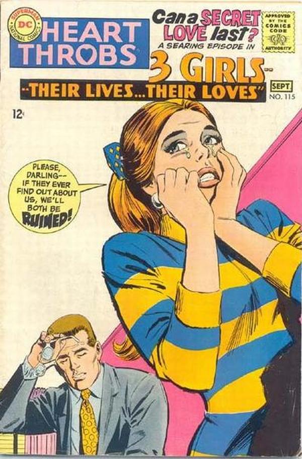 Heart Throbs #115 cover
