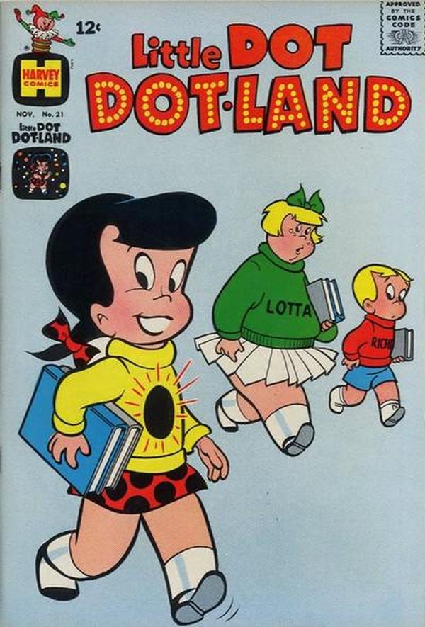 Little Dot Dotland #21 cover