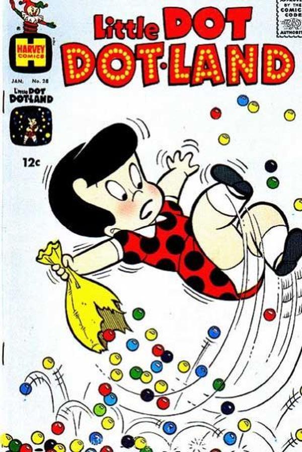 Little Dot Dotland #28 cover
