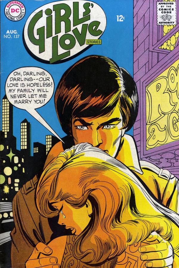 Girls' Love Stories #137 cover