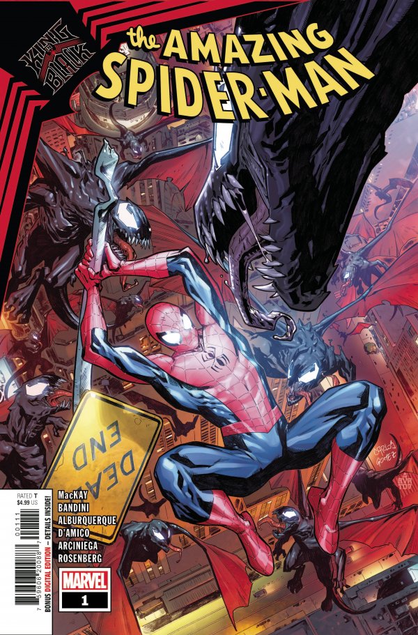 King in Black: Spider-Man #1 cover