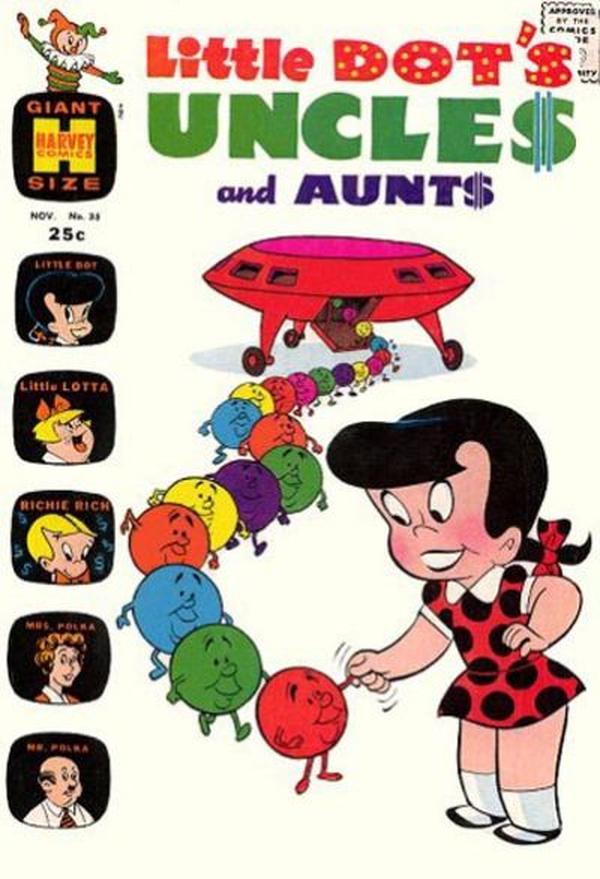 Little Dot's Uncles & Aunts #35 cover