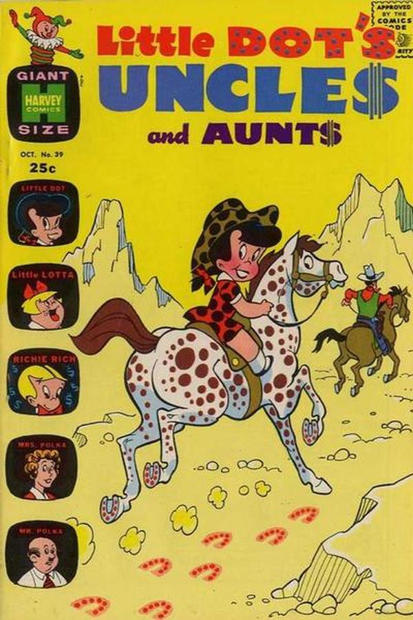 Little Dot's Uncles & Aunts #39 cover