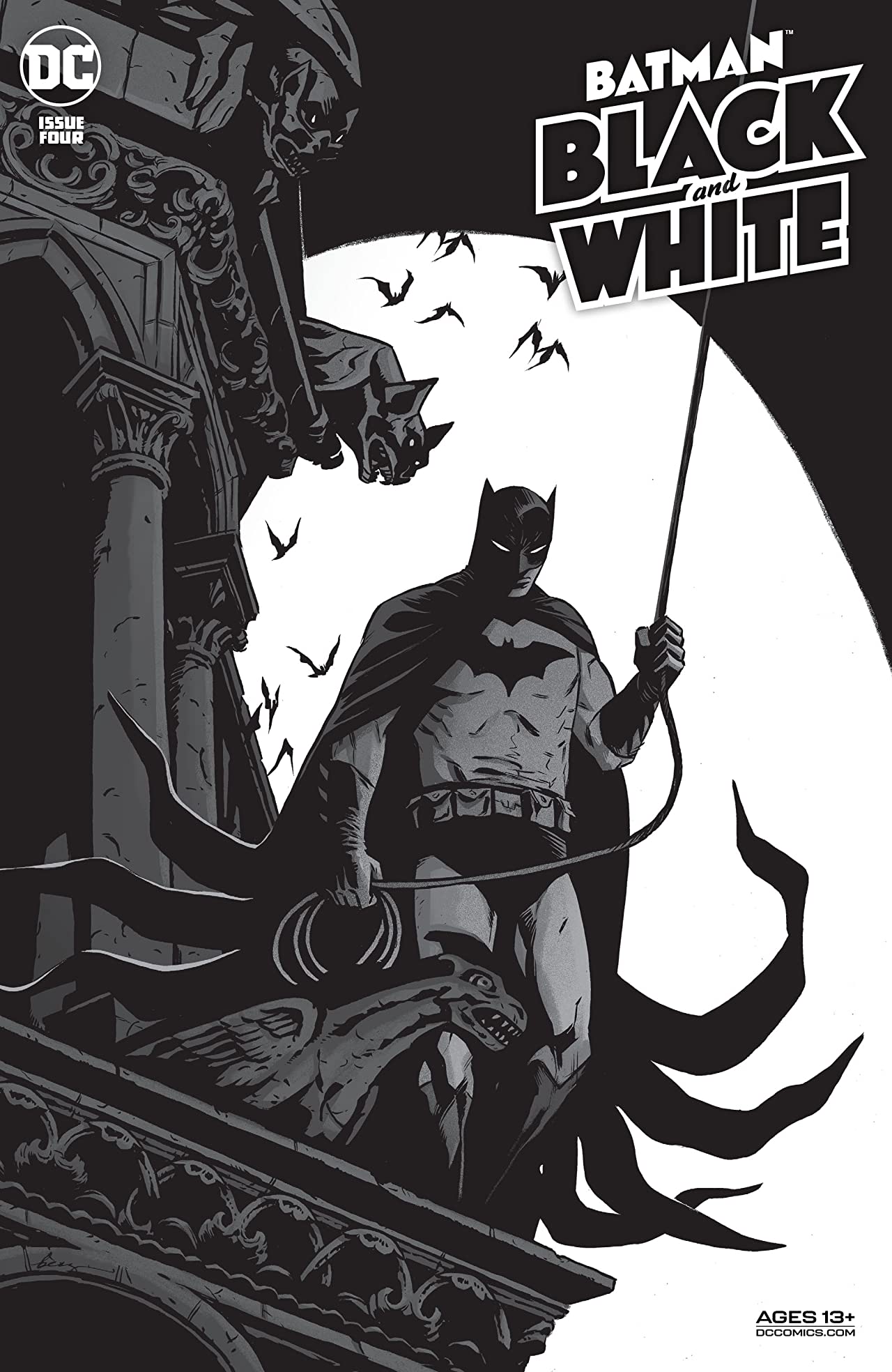 Batman Black & White #4 cover