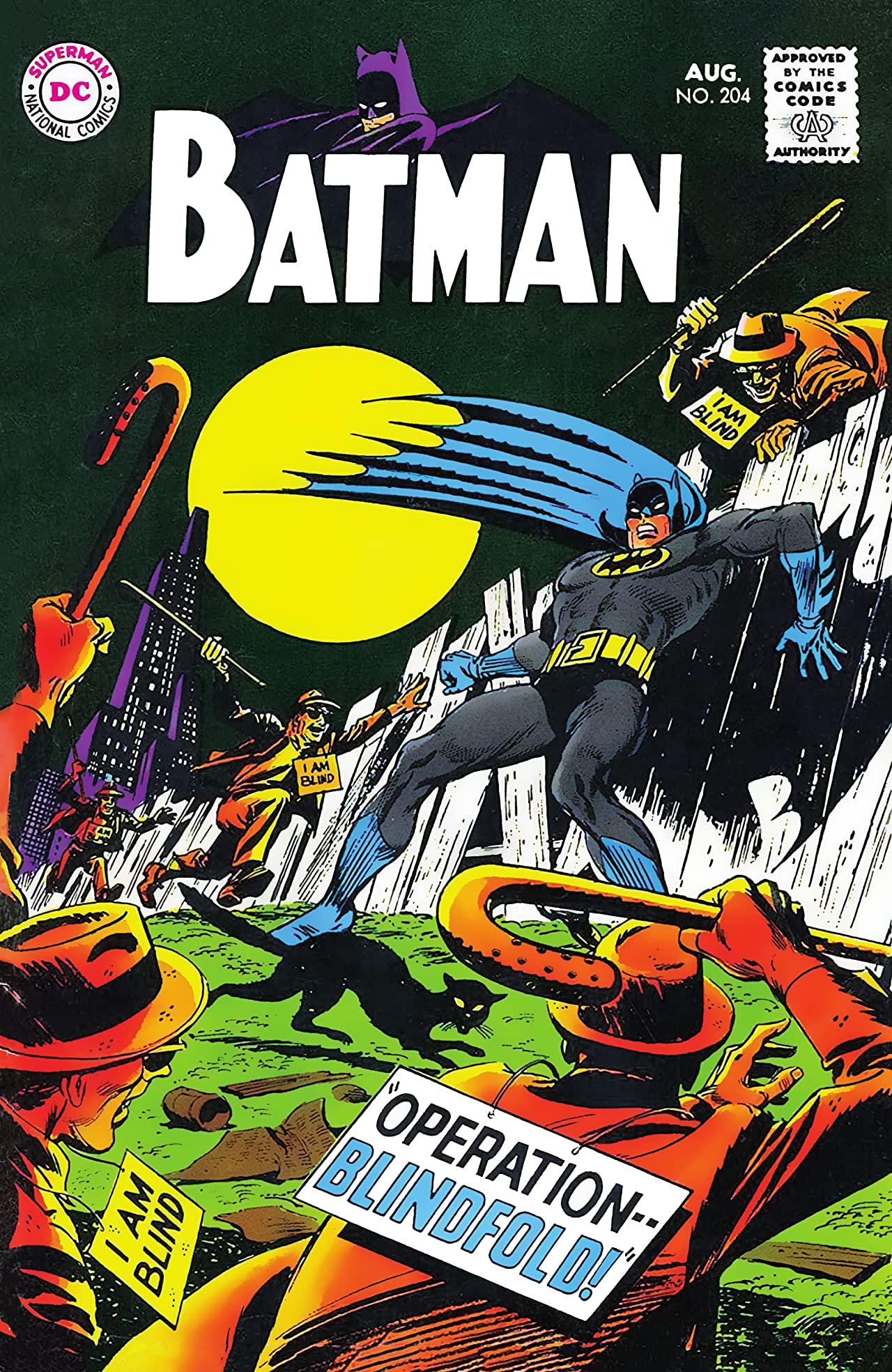 Batman #204 cover